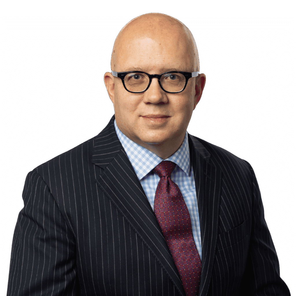 Photo of male lawyer smiling at the camera